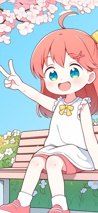 对生活比个耶