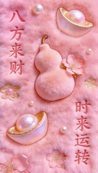 八方来财，时来运转