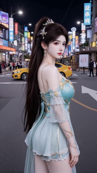 美女跳舞