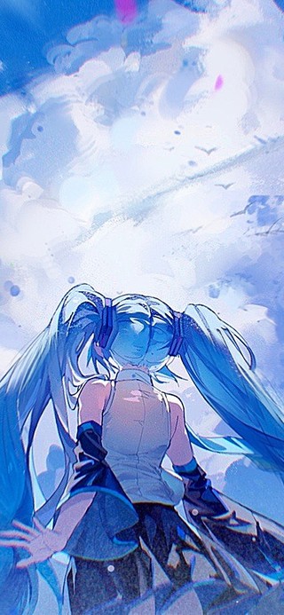 双马尾少女