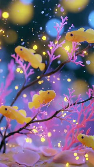 梦幻治愈水下小黄鱼