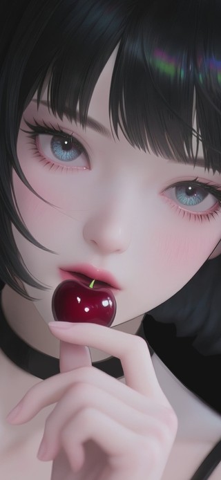 cherry-短发女孩