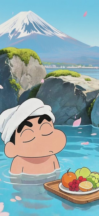 蜡笔小新的治愈温泉乡
