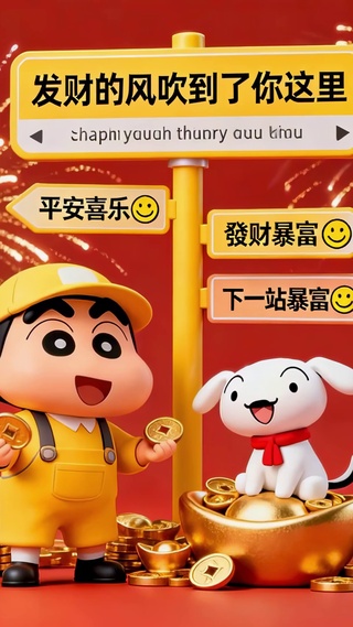 发财的风吹到了你这里