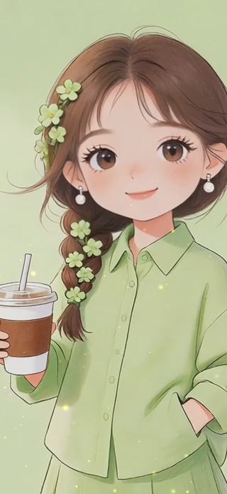 清新小女孩悦己