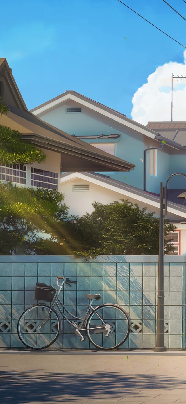 4K唯美治愈日系动漫街道