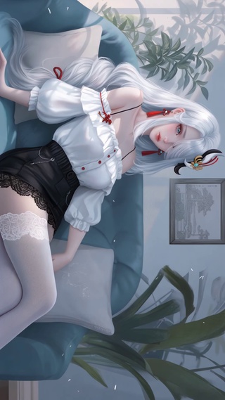 居家少女申鹤