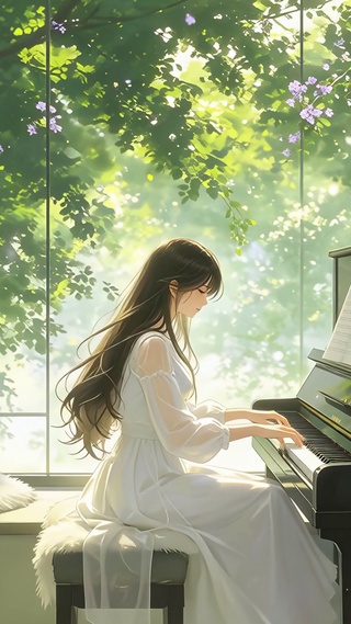 钢琴少女