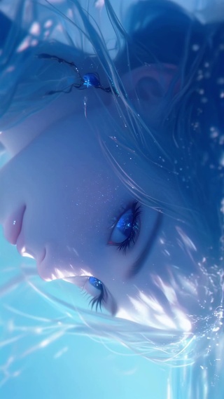 海蓝色低语