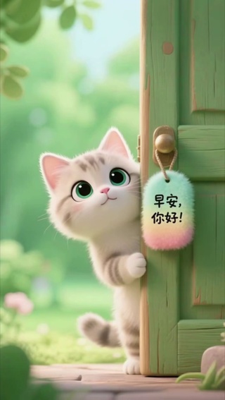 你好！早安