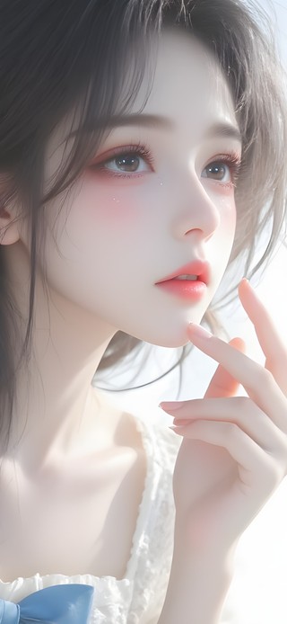 甜甜的女孩