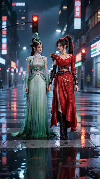 陆嫁嫁&赵襄儿