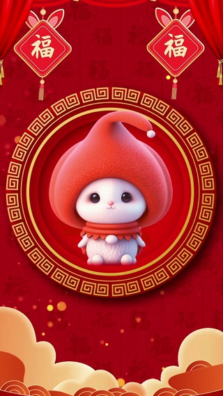 发财暴富兔