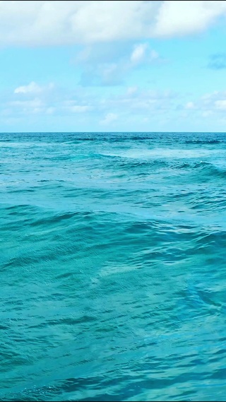 唯美大海蓝天4K
