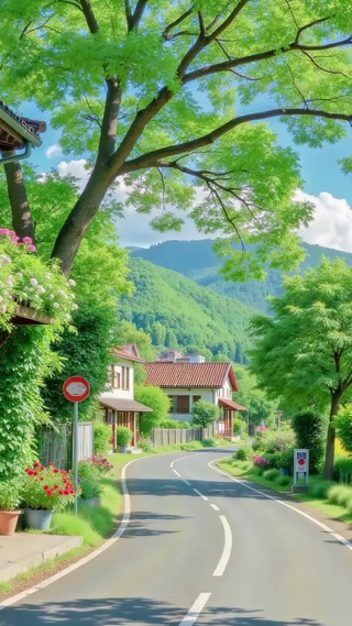 开满鲜花的乡村小店