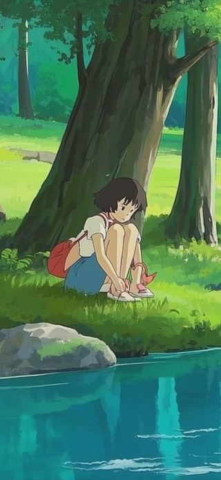 护眼绿景