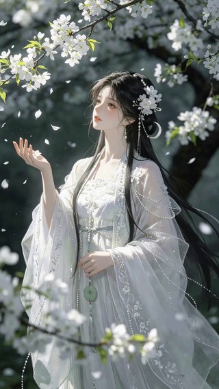 清纯古风美女壁纸