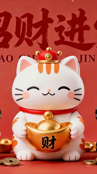 招财进宝招财猫