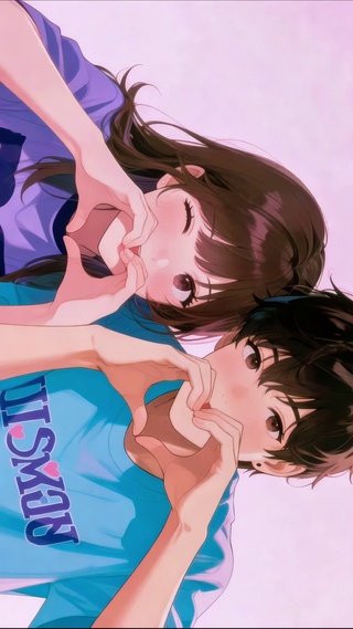 甜蜜比心