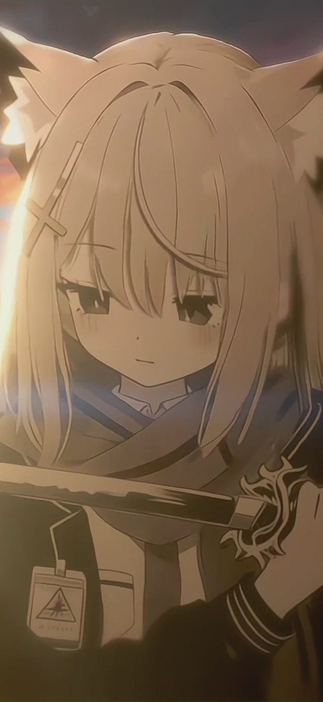 二次元-剑-动漫角色