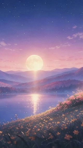 梦幻夕阳