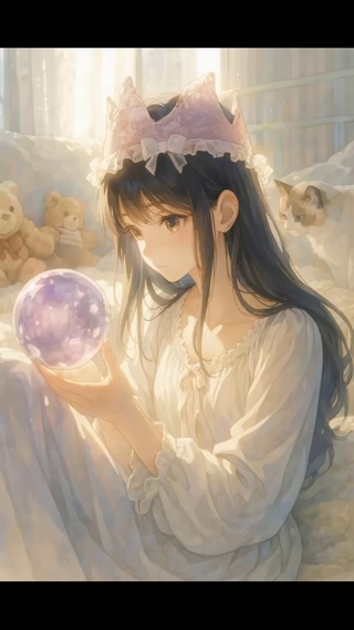 水晶球女孩