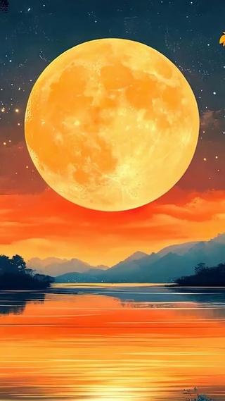 秋季夜景
