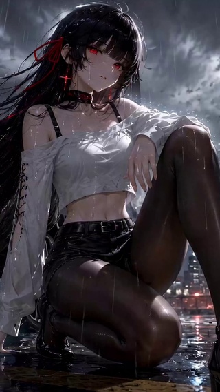 雨夜都市少女