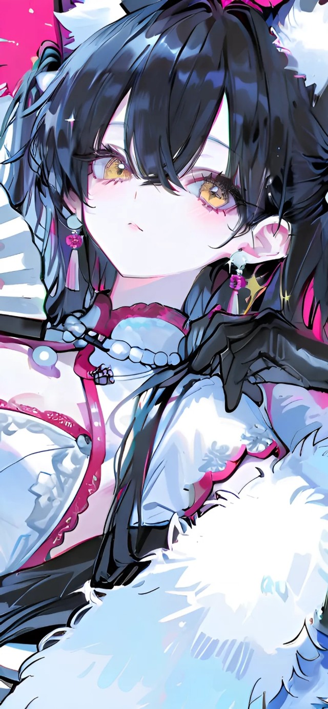 黑见芹香-旗袍美女