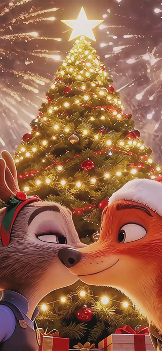 圣诞树下的动物城cp