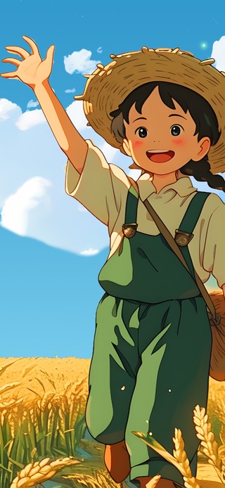 麦田盛夏女孩