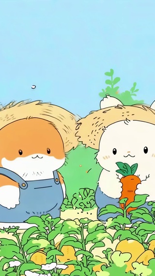 兔兔菜园丰收记