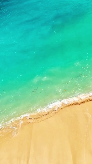碧绿护眼海浪4K