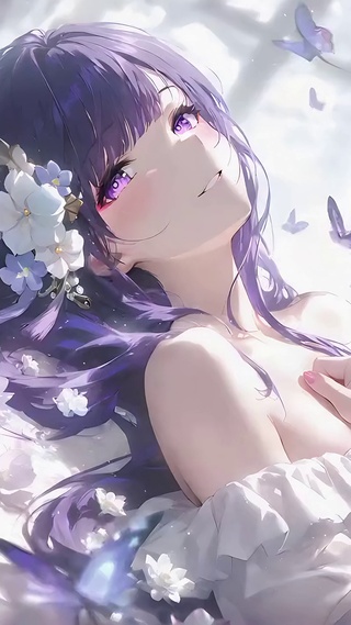 雷电将军丨纯白花海丨