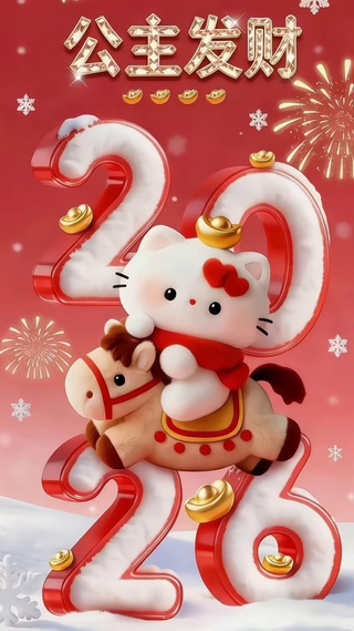 公主请发财