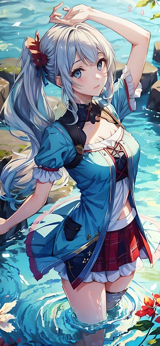 水中少女