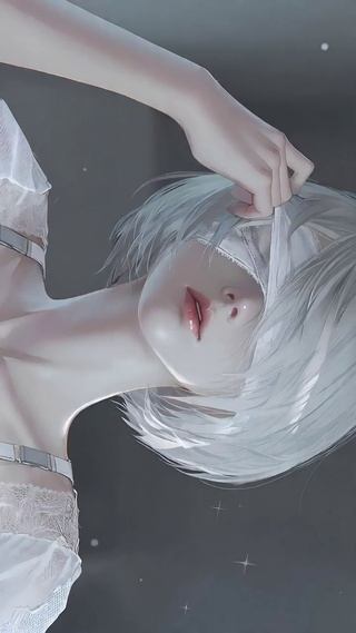 蒙眼2B