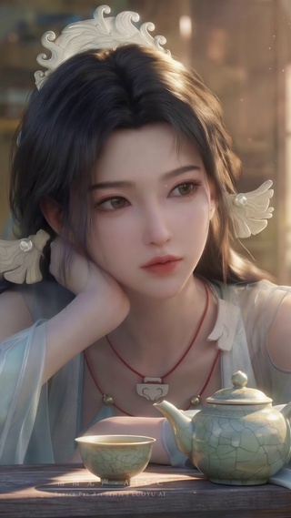 宋玉倚窗