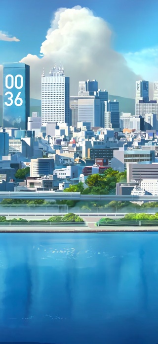 梦幻治愈动漫场景（真实时间）