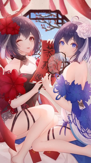 来自希儿的新年祝福4k