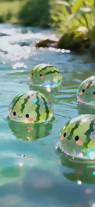 护眼可爱溪流