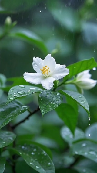 花朵开满了