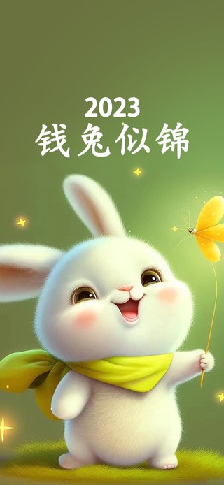 兔年 钱兔似锦