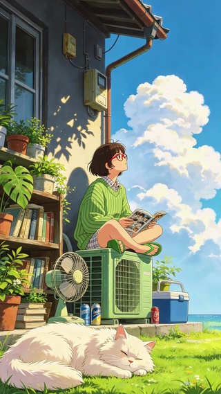 晴朗夏日