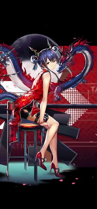 旗袍少女
