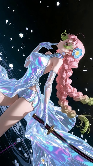 炫彩少女申鹤
