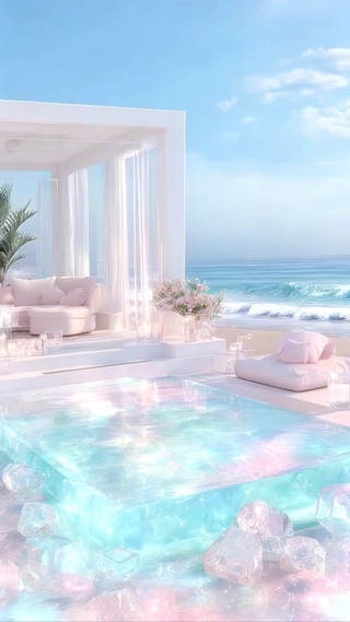浪漫海边