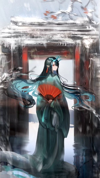 水墨江南小龙女