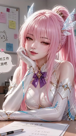 摸鱼少女