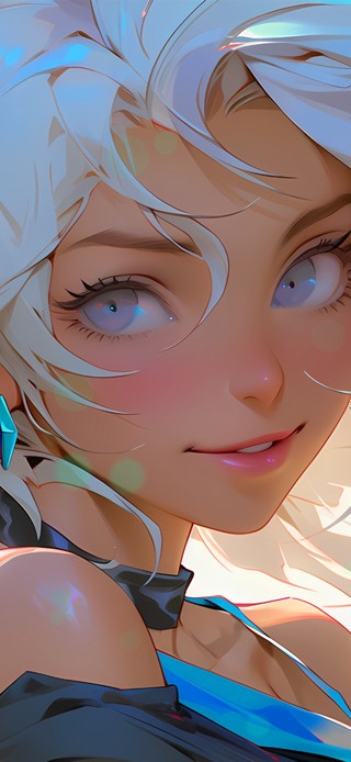 精灵荧光少女